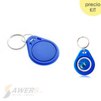 Tag RFID 125khz/NFC 13.56 MHz (Llavero)