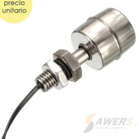 Sensor Nivel de Agua Vertical acero inoxidable 45mm
