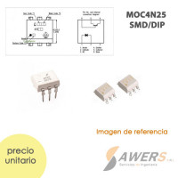 4N25 MOC Optoacoplador SMD/DIP