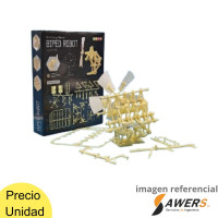 Kit Robot Walking Walker de Energia Eolica V2