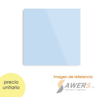 Lamina Acrilica CAST 2.5mm Solido Celeste 40x50cm