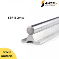 SBR16 Riel Lineal d=16mm L=2000mm