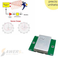 HB100 Radar de Microondas Doppler X-Band 10.525Ghz