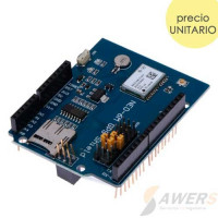 GPS Ublox NEO-6M Logger Shield  Antena IPEX