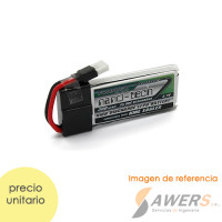 Bateria Lipo 3.7V 300mAh 1S 45-90C Turnigy Nano-Tech Bateria Lipo 3.7V 300mAh 1S 45-90C Turnigy Nano-Tech