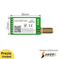 E220-900T22D Modulo Lora 686-915Mhz E220-900T22D Modulo Lora 686-915Mhz