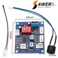 HW-585 Controlador de temperatura y velocidad PWM 12V