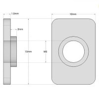 Tuerca M5 T-NUT simple V-SLOT