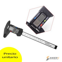 Vernier Digital de fibra de carbono 150mm