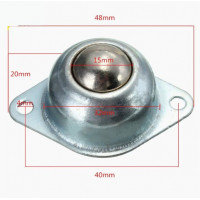 Bola Loca CY-15A de Acero 20mm altura