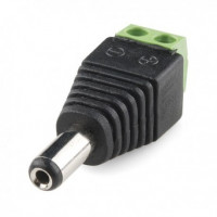 Conector Jack macho  2,1x5,5mm CCTV Conector Jack macho  2,1x5,5mm CCTV