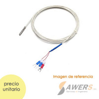 RTD PT100 3 hilos Sensor de Temperatura M8 0-150C 1Mts