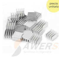 Disipador de aluminio A4988/DR8825