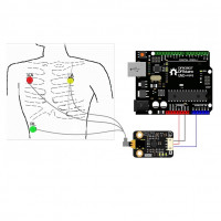 Gravity ECG frecuencia cardiaca SEN0213