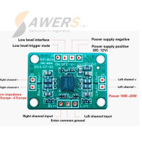 PAM8006 Mini Amplificador 2CH 10W