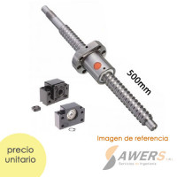 SFU1605 kit tornillo de bolas con BK12/BF12 (50CM)