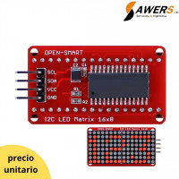 I2C Led matrix 16x8 I2C Led matrix 16x8