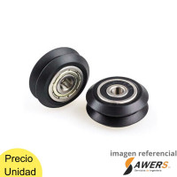 Dual V-Wheel Delrin V-SLOT