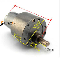 Motorreductor 37B280 140RPM 6V 20kg.cm