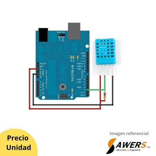 DHT11 Sensor de Temperatura y Humedad Relativa