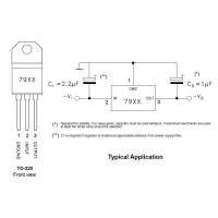 LM7912 Regulador de Voltaje -12V