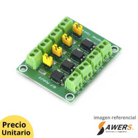 Modulo Optoacoplador PC817 4 canales