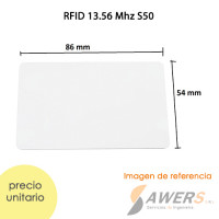Tarjeta RFID 13.56 MHz S50 Tarjeta RFID 13.56 MHz S50