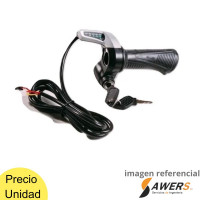 Acelerador de Manubrio Sensor Hall Bicicleta electrica + llave Acelerador de Manubrio Sensor Hall Bicicleta electrica + llave
