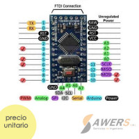 Arduino Pro Mini 5V 16Mhz