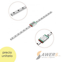 Guia Lineal MGN12 400mm y carro MGN12H Guia Lineal MGN12 400mm y carro MGN12H