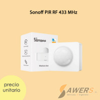 Sonoff PIR3-RF 433Mhz Sensor de Movimiento Sonoff PIR3-RF 433Mhz Sensor de Movimiento
