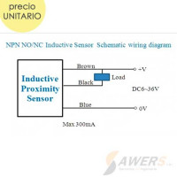 Sensor de Proximidad Inductivo LJ12A3-4-Z 4mm Sensor de Proximidad Inductivo LJ12A3-4-Z 4mm