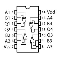 74LS266 Compuerta Logica XNOR