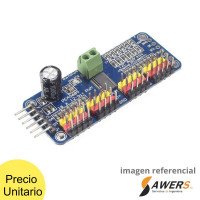 PCA9685 Controlador de Servos PWM 16CH (KIT)