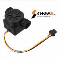 Sensor de flujo 1.75Mpa ID=1/2inch YF-S201 Sensor de flujo 1.75Mpa ID=1/2inch YF-S201