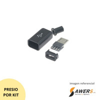 Kit Conector MicroUSB (Macho) Kit Conector MicroUSB (Macho)