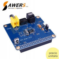 Tarjeta de sonido PiFi HiFi Digi V1 con I2S a S/PDIF