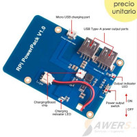RPI PowerPack V1.2 (no incluye bateria)
