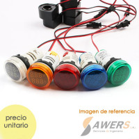 AD16-22FVA Voltimetro amperimetro 60-500VAC 100A