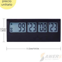 Temporizador de retroceso 0-999Dias