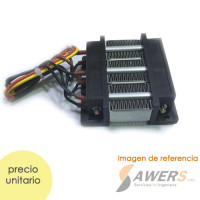 Radiador de Aluminio para Incubadora 12V-200W 75X76mm Radiador de Aluminio para Incubadora 12V-200W 75X76mm