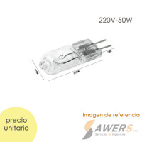 Bombilla Halogena G4 220V-50W Bombilla Halogena G4 220V-50W