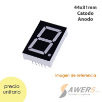 Display 7 Segmento 1 Digito 1.5inch (Rojo)