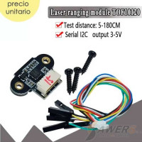 TOF10120 Time-of-Flight Sensor de distancia Laser 180cm