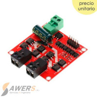 Puente H dual 24V 7A 160W Puente H dual 24V 7A 160W