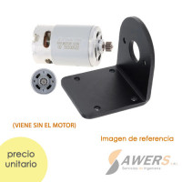 37GB 37mm Soporte de montaje motor (Angular)