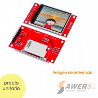Pantalla LCD TFT 128x160 1.8inch SPI y SD
