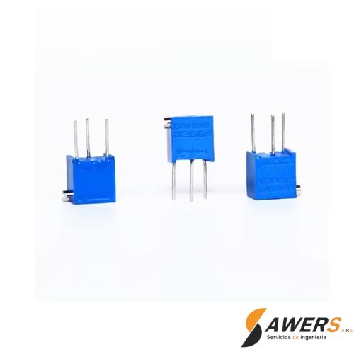 Potenciometro Trimmer 3296 (ajuste lateral)