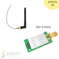NRF24L01P RFX2401C-PA-LNA  Tranceptor RF 2.4Ghz