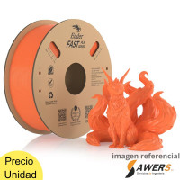 Filamento Ender Fast PLA Naranja 1.75mm 1kg